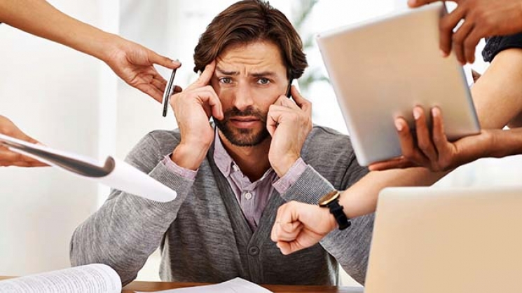 5 síntomas de estrés en el trabajo