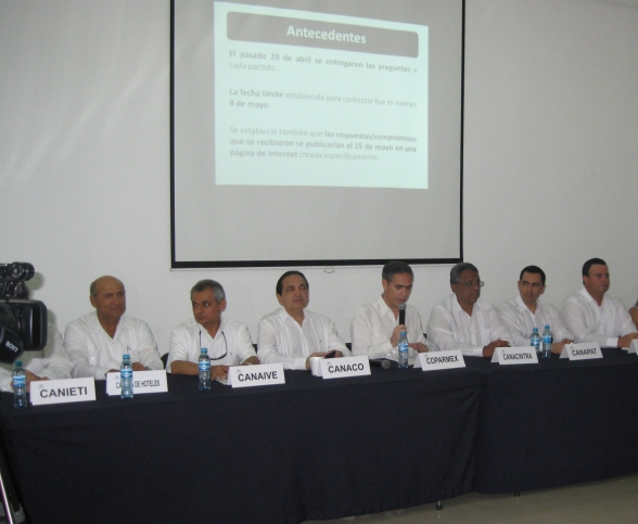 Publican compromisos de candidatos con el sector empresarial de Yucatán